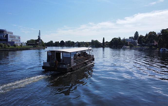 Eventfloss von hinten