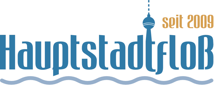 Hauptstadtfloss Logo 2026, farbig